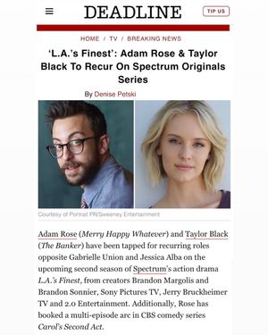 Image post by @realadamrose on Instagram