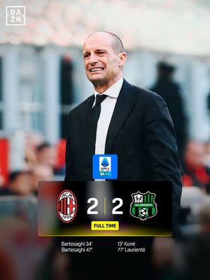 Image post by @dazn_it on Instagram