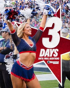 Image post by @patriotscheerleaders on Instagram