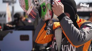 Image post by @IndyCar on Twitter