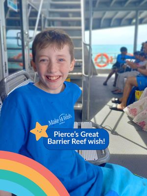Image post by @makeawishaust on Instagram