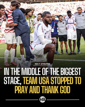 Image post by @holy.athletes on Instagram