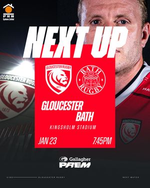 Image post by @officialgloucesterrugby on Instagram