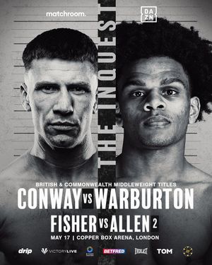 Image post by @MatchroomBoxing on Twitter
