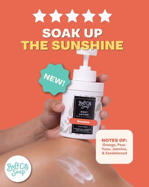 Image post by @buffcitysoap on Instagram