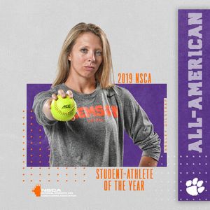 Image post by @clemsonsoftball on Instagram