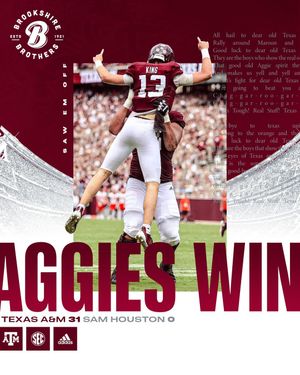 Image post by @aggiefootball on Instagram