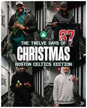 Image post by @celtics on Instagram