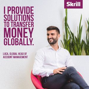 Image post by @skrill on Instagram