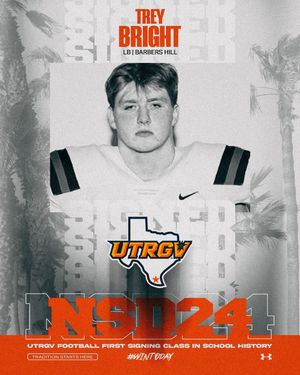 Image post by @utrgvfootball on Instagram