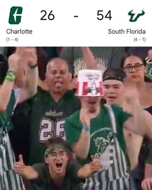 Image post by @usfathletics on Instagram