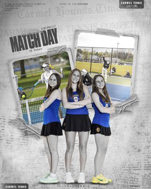 Image post by @carmelhsgirlstennis on Instagram