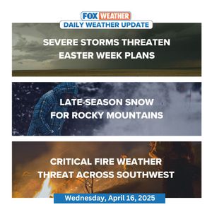 Image post by @foxweather on Instagram