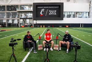 Text post by @GoBearcatsFB on Twitter/X
