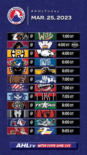 Image post by @TheAHL on Twitter