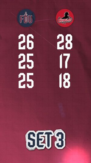 Image post by @FDUKnightsMVB on Twitter