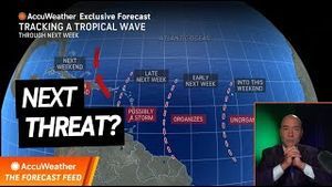 Video post by @accuweather on YouTube