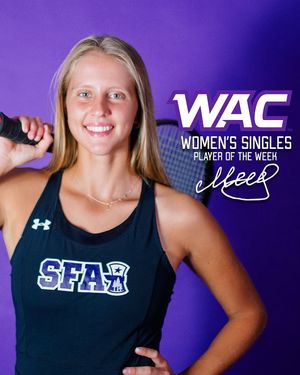 Image post by @sfa_tennis on Instagram