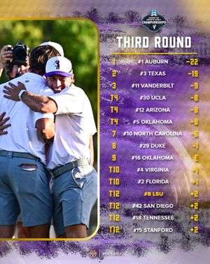 Image post by @lsumensgolf on Instagram