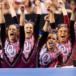 Image post by @ou_wgymnastics on Instagram
