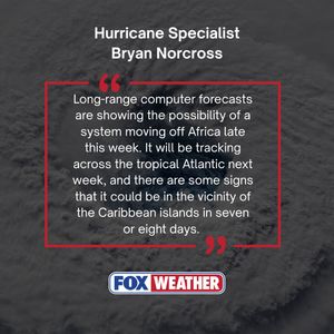 Image post by @foxweather on Instagram