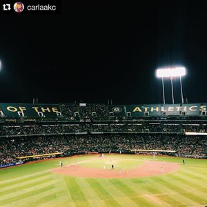 Image post by @athletics on Instagram