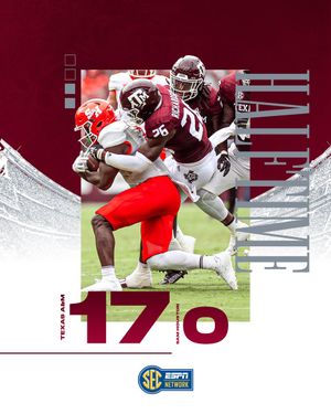 Image post by @AggieFootball on Twitter