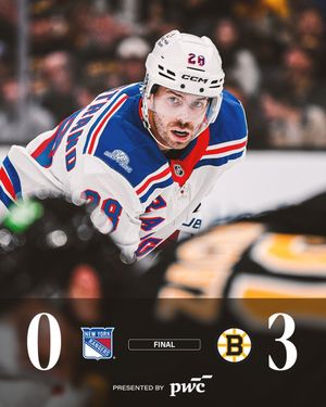 Image post by @NYRangers on Twitter/X