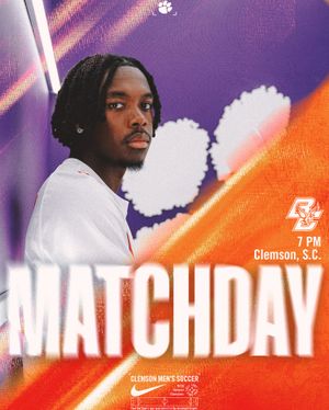 Image post by @clemsonmsoccer on Instagram