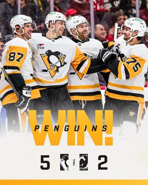 Image post by @penguins on Instagram