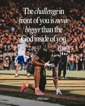 Image post by @holy.athletes on Instagram