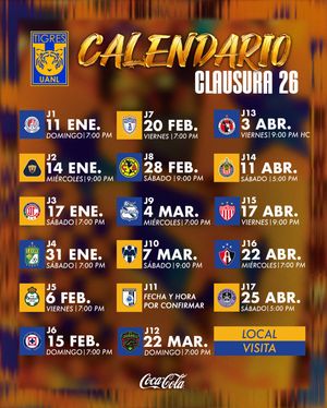 Image post by @clubtigres on Instagram