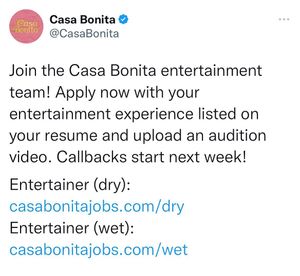Image post by @casabonitaofficial on Instagram
