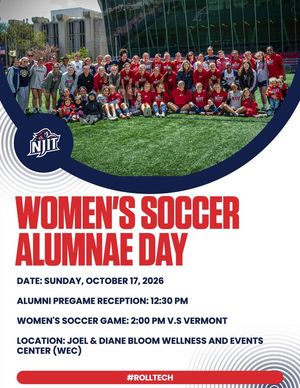 Image post by @njitwsoccer on Facebook