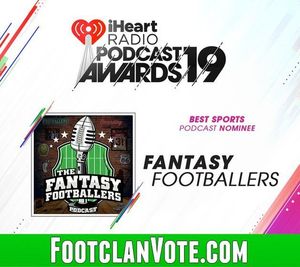 Image post by @fantasyfootballers on Instagram