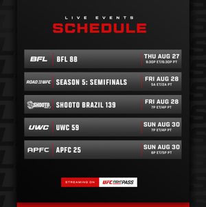 Image post by @ufcfightpass on Instagram
