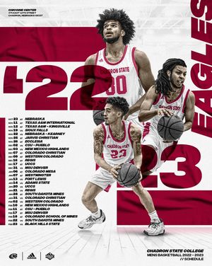 Image post by @ChadronStateMBB on Twitter