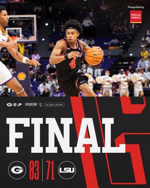 Image post by @ugabasketball on Instagram