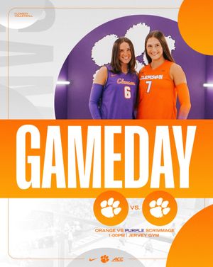 Image post by @clemsonvb on Instagram
