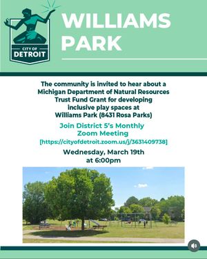 Image post by @detroitparksrec on Instagram