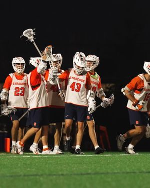 Video post by @CuseMLAX on Facebook