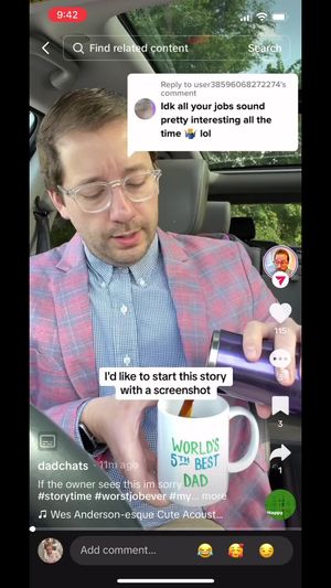 Video post by @momchats on TikTok