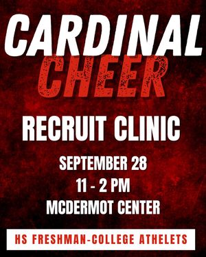 Image post by @uiwcheer on Instagram