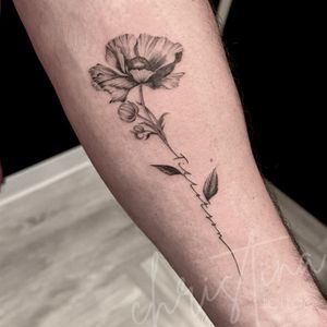 Image post by @christina.lineartattoo on Instagram