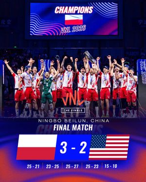 Image post by @volleyballnationsleague on Instagram