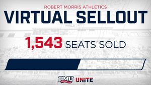 Image post by @RMUAthletics on Facebook