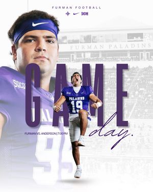 Image post by @paladinfootball on Instagram