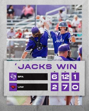 Image post by @sfa_baseball on Instagram