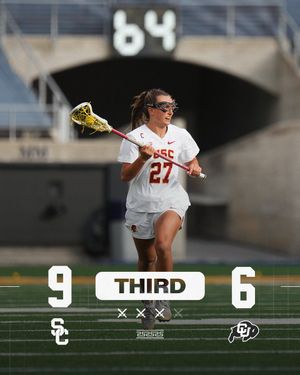 Image post by @USCTrojansLax on Twitter