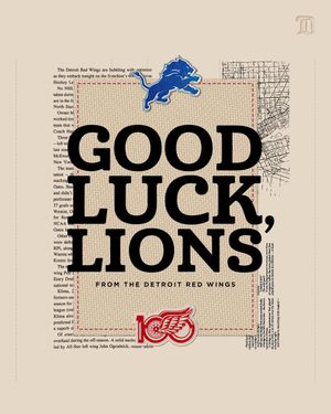 Image post by @DetroitRedWings on Twitter